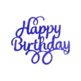 thumbnail image 1 of Yuarrent 10 piezas de adornos para cupcakes, tarjeta de inserción para decoración de bebés, accesorios de boda, letrero para fiesta, decoración de Decoración del hogar Azul real Yuarrent HA062285-10B, 1 of 6