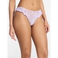 thumbnail image 2 of No Boundaries Lace Thong Panties, 2-Pack, Women's XS-XXXL, 2 of 7