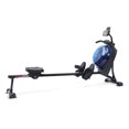 thumbnail image 1 of Sunny Health & Fitness Elite Water Rowing Machine with High Resistance Vertical Tank, Exclusive Bluetooth SunnyFit App, 1 of 9