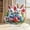 D, variant on Taicans Easter Bunny Ornament with Egg Cart,2D Cute Desktop Decor for Home office,Dining Table and Bookshelf Spring Holiday Decoration Gift,7.8in
