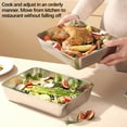 thumbnail image 5 of Taicans Stainless Steel Food Containers Rectangle Food Storage Box Leak Proof Plastic Lid Airtight Meat Storage Container for Fridge,Kitchen Dishwasher Safe,Odor-Resistant & Stackable‌, 5 of 8