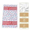 thumbnail image 5 of LHNFT 2 Pack Kitchen Towels and Dish Towels Sets, America Flag 4th of July 18" x 28" Reversible Dishcloths Soft Cotton Tea Towel Absorbent Hand Towels for Kitchen, 5 of 6
