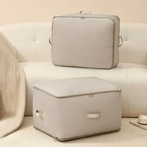 Needhep Containers Large Organizers Box for Living Rooms Baby Only Toy Storage Bins With Lids, Storage Bin With Lids, Cloth Storage Bins, Dorm Room Essentials ()