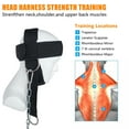 thumbnail image 3 of DEELLEEO Head Neck Lifting Strap with Chain Adjustable Head Harness Neck Trainer for Home Gym Weightlifting Bodybuilding Barbell Workout, 3 of 6