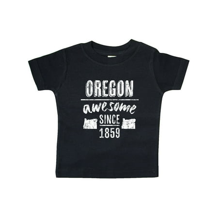 

Inktastic Oregon Awesome Since 1859 Gift Baby Boy or Baby Girl T-Shirt