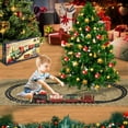 thumbnail image 4 of Anpro Electric Train Set for Kids, Train Track Toy with Smoke & Sound, Christmas Train Gift for Boy & Girl, 4 of 11