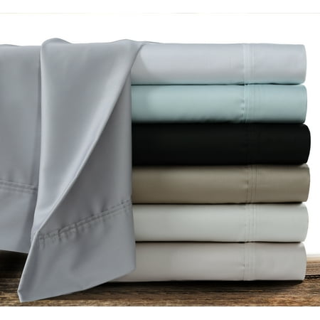 Sheet Set Champagne - 360 Thread Count Cotton Sateen Extra Deep Pocket Solid Sheet Set King Ivory