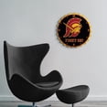 thumbnail image 4 of USC Trojans: Fight On - Bottle Cap Wall Clock, 4 of 4