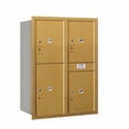 thumbnail image 4 of Salsbury Industries Recessed Private Aluminum 5 Unit 4C Horizontal Parcel Locker, 4 of 4