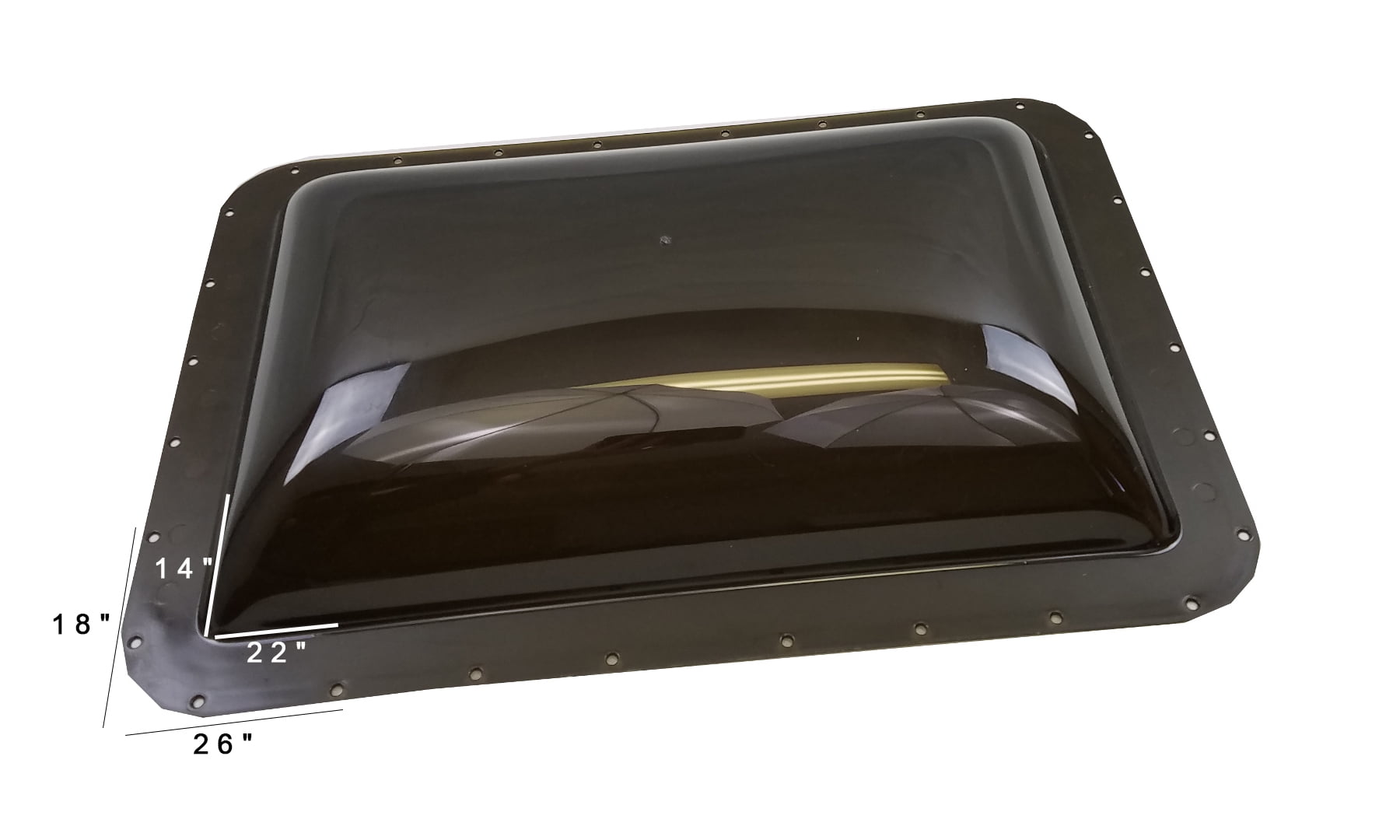 PREMIUM Heavy Duty 18 x 26 EXTERIOR Skylight for RV Camper Trailer