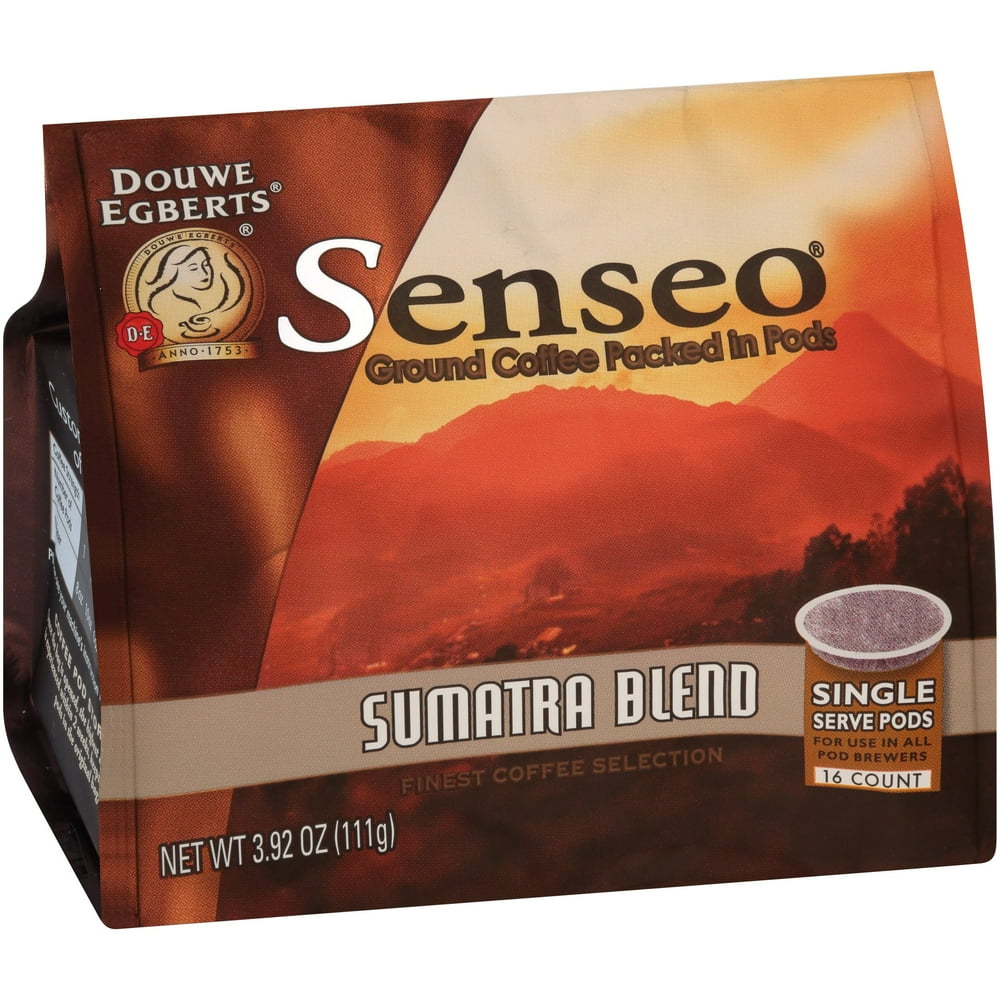 SenseoÂ® Sumatra Blend Ground Coffee Single Serve Pods 16 ct Bag