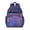 Blue-16, variant on Cute Lemon Fruit Backpack for Preschoolers Yellow Pattern Design with Floral Accents Adjustable Straps and Spacious Storage
