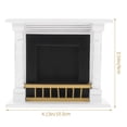 thumbnail image 2 of Homoyoyo 1Set Mini Fireplace Compact Size for Children, 2 of 7