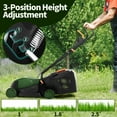 thumbnail image 5 of Topbuy 13” 12A Corded Electric Push Walk-Behind Lawn Mower, 2-in-1 Mowing Versatility, 5 of 7