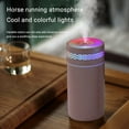 thumbnail image 4 of Small Cool Mist Humidifier for Bedroom Desk, 320ml USB Powered Quiet Humidifier with Night Light, 2 Spray Modes, Auto Shut-Off, for Office Travel, Ultra Quiet Operation(Pink), 4 of 6
