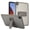 Gray, variant on DWaybox Case for Xiaomi Redmi Pad 2 SE 9.7 inch Released 2026, Slim Hybrid Shockproof Cover with Kickstand, Shock-Absorbing TPU Bumper & Matte Frosted PC -Dark Green