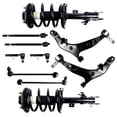 thumbnail image 1 of AUTOMUTO Struts & Shocks Front Strut Spring Assembly Control Arm and Ball Joint Assembly Stabilizer Bar Link Kit Tie Rod End Fit For 2004-2009 for Nissan Quest 172271 172272 K620560 K620561, 1 of 5