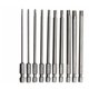 thumbnail image 1 of 10 PCS Punta Torx larga Acero de aleación de cromo vanadio Juego de puntas de destornillador de 100 mm de largo a prueba de herrumbre para destornillador Taladro eléctrico Mantenimiento de maquinaria, 1 of 5