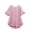 Red-womens blouses, variant on RongHuan Striped Tshirts for Women Casual Ruffle Trim Boho Tops Crewneck Short Sleeve Blouses 2026 Trendy Tunic Tee