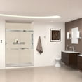 thumbnail image 3 of Transolid Swkx60367224 Saramar 60" W X 36" D X 96" H Six Panel Shower Wall Kit - Cashew, 3 of 5