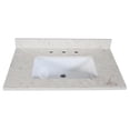 thumbnail image 1 of Design House 556985 25 x 22 in. Quartz Vanity Top, Giallo, 1 of 1