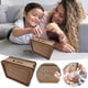 thumbnail image 1 of XWSHYW Cajero Automatico Inicio Mostrador Hucha de Madera Artesanías de Madera Regalo Decorativo Hucha de Madera con Mostrador Hucha Hucha Que No Se Puede Abrir Objetivo de Ahorro, 1 of 6