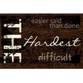 thumbnail image 2 of Greene, Taylor 14x11 Gold Ornate Wood Framed with Double Matting Museum Art Print Titled - THE HARDEST, 2 of 4