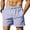 Blue2, variant on Lmnyox Mens Quick Dry Beach Shorts Vintage Casual Striped Shorts Lightweight Elastic Waist Drawstring Summer Shorts