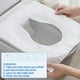 thumbnail image 5 of Fundas desechables para asiento de inodoro, paquete de 5, desechables y disolubles para protección sanitaria, ideales para baños públicos, viajes e higiene en movimiento. Aestivo | Verde |, 5 of 8