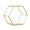 thumbnail image 2 of Estante De Almacenamiento De Pared Estante Hexagonal Decorativo Organizador De Pared Redondo De Uso General Estante Flotante Que Ahorra Espacio Durable Para Dormitorio De Estudio Vogacara HA027446-01, 2 of 6