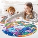 thumbnail image 3 of 360 Degree Jigsaw Puzzle Spinner -20.9in Round Puzzle Holder Rotating Puzzle Table Puzzle Board for Gift-Forest, 3 of 5