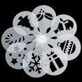 thumbnail image 2 of 8PCS Cake Stencil DIY Christmas Patterns Cake Decorating Stencil Baking Stencil for Cake Fondant, 2 of 6