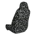 thumbnail image 2 of Wukai Numbers Full Set Car Seat Covers with Soft Padding Universal Auto Front Seats Protector and Cushion Mat, 2 of 5