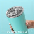 thumbnail image 5 of Swig Life Vaso aislado de 32 oz, vaso de café de viaje con tapa, soporte para tazas, taza de café de viaje, termo de acero inoxidable, vaso de 32 oz, taza de café aislada reutilizable con tapa (tarro, 5 of 5