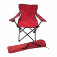 thumbnail image 2 of 5 Sillas Plegables De Campismo Playa Outdoors Color Rojo, 2 of 3