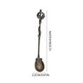 thumbnail image 2 of Kraoden Vintage Metal Coffee Spoon, Carved Tea Spoon for Stirring & Dessert, Exquisite Household Western Tableware, Perfect for Coffee, Tea, and Daily Use, 2 of 6