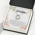 thumbnail image 4 of To My Daughter God Sent Daughter Forever Necklace w Message Card, 4 of 7