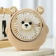 thumbnail image 4 of Fiudx Miniventilador con Forma de Oso, Diseño Portátil, 3 Velocidades, Recargable Tipo C, Rotación de 180°, Potente Flujo de Aire, Funcionamiento Silencioso, Ideal para Escritorio o Viaje, Beige/Marr, 4 of 6