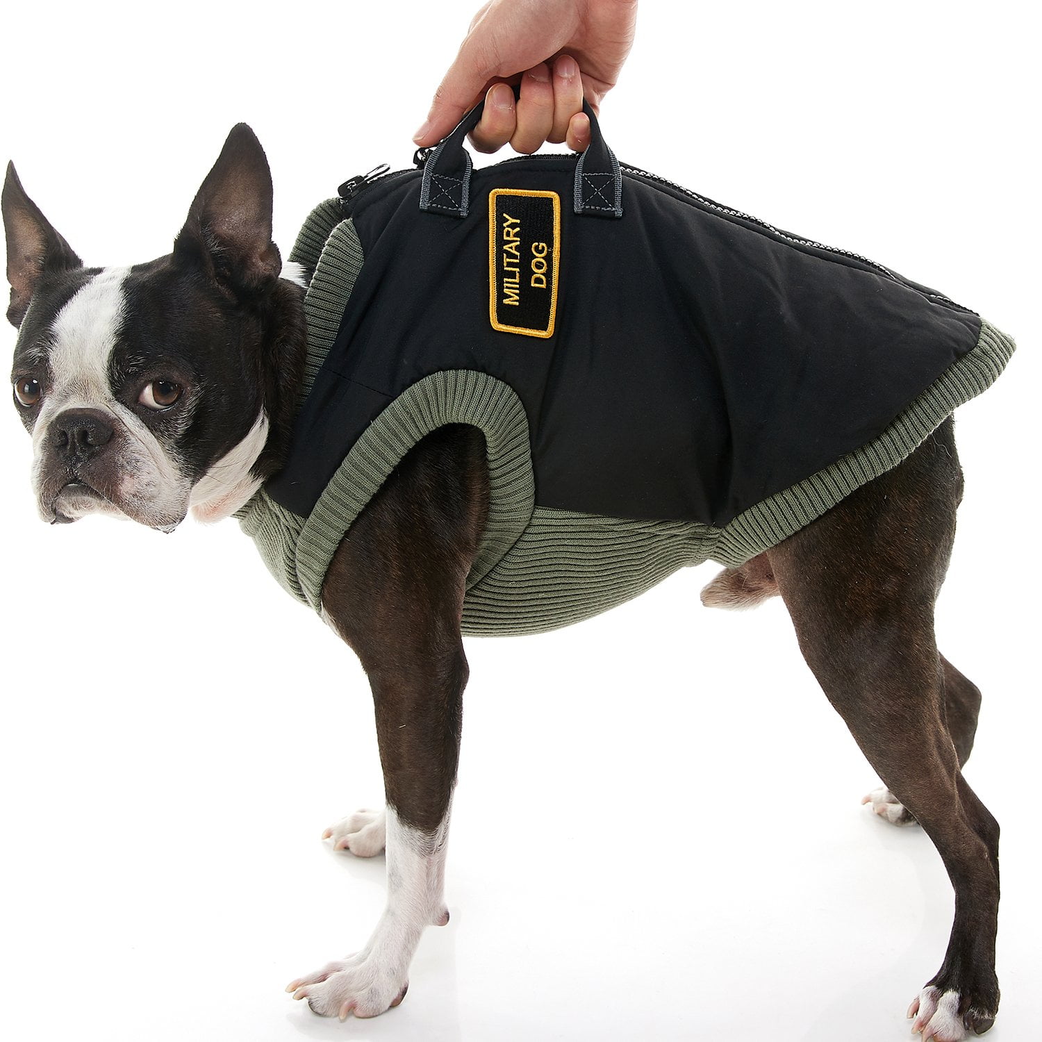 Lifejackets Military Vest Small Dog Jacket Coat Vest with Lift Handle