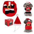thumbnail image 1 of Christmas Dog Cosplay Suit, Safe Soft Eye-catching Christmas   For Puppies For Small Medium-sized Dogs, 1 of 8