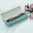 thumbnail image 4 of LifeArt 2 Pack Eyeglass Case Hard Shell, Portable Sunglass Case, Fashionable Eyeglass Case for Men and Women, Lightweight (Blue), 4 of 5
