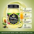 thumbnail image 5 of Mantekiya Hair Butter Egg, Olive and Avocado 16oz Jar, 5 of 6