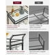 thumbnail image 5 of VASAGLE Carrito De Servicio Organizador para Bar con Panel de Mármol y Estante Desmontable 1 Pieza, 5 of 6