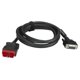 thumbnail image 1 of Cable OBD II Bosch 3970-01 con LED de voltaje de batería de 1,5 m, 1 of 1