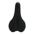 thumbnail image 2 of Asiento de bicicleta grueso, esponja de alta elasticidad, cómodo, impermeable, negro, sillín de bicicleta para bicicleta de carretera y montaña, 2 of 10