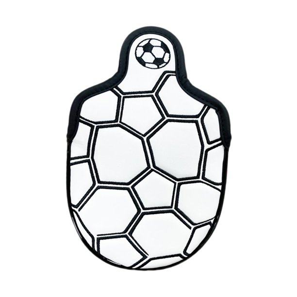 Cubierta de la cabeza del putter del mazo del golf de la PU para las actividades de protectora de los hombres de las mujeres Golf Blanco Sunnimix Cubierta de cabeza de putter de golf