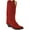 Suede Red, variant on Old West Women's Fashion Wear Boots