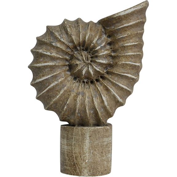 Urbanest Seashell Lamp Finial – 2-5/8 Inch Tall, Cottage– Decorative Lamp Shade Finial for Table & Floor Lamps- 1 Piece