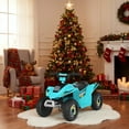 thumbnail image 2 of CIPACHO 6V Kids Electric ATV, 4 Wheels Ride-On Toy, ATV for Kids Ages 4-8, Excellent Gifts for Christmas and New Year, Blue, 2 of 7