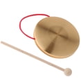 thumbnail image 4 of Platillos Gong de 6 Pulgadas, Instrumentos Musicales de Percusión de de Capilla de Cobre Y Latón Hugo Juguetes de percusión de platillos de cobre, 4 of 7